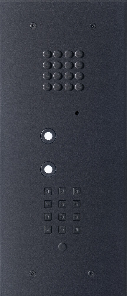 Wizard Bronze Black 2 buttons small keypad and b/w cam